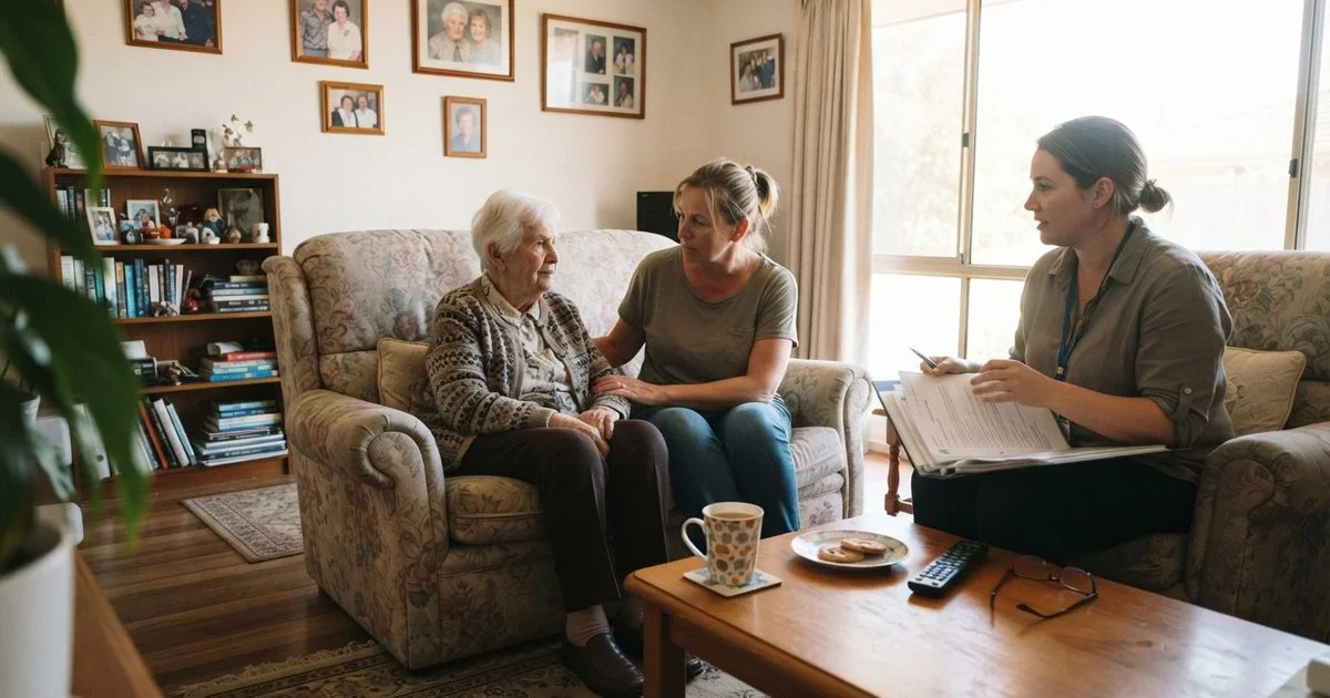Choosing in-home care for an ageing parent or family member